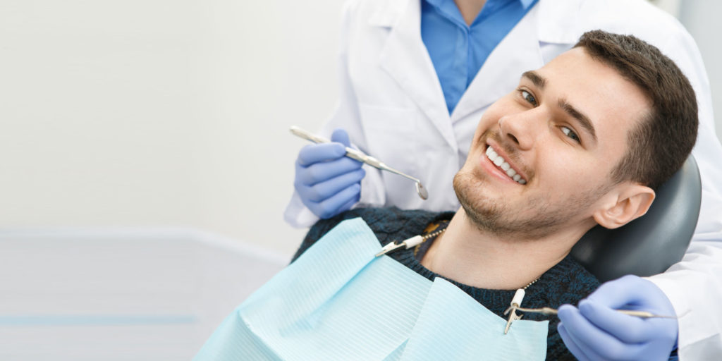 periodontal patient smiling